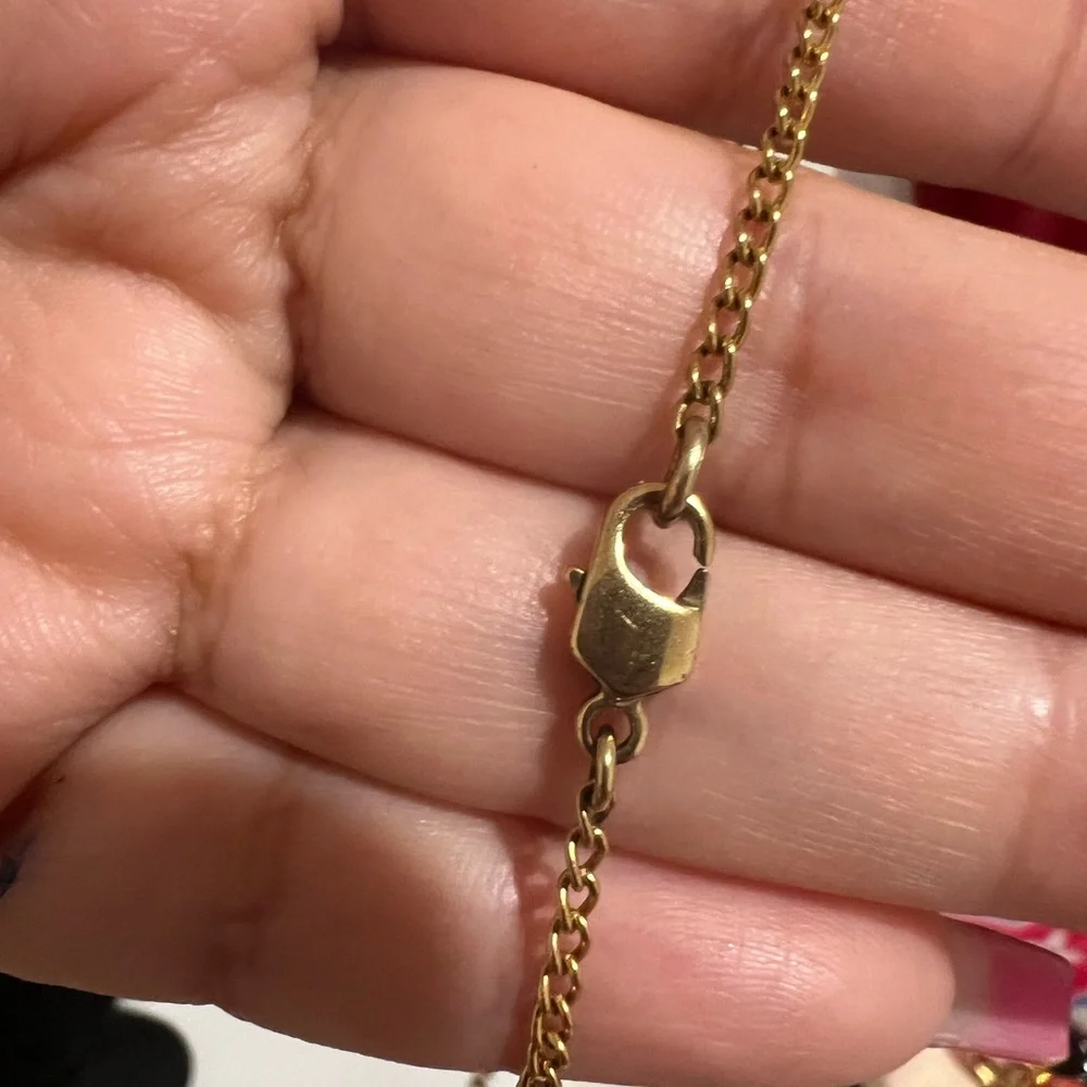 2002 Chanel Heart Pendant Necklace
